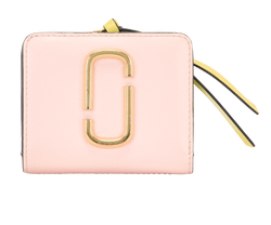 Marc Jacobs The Mini Compact Wallet, Leather, Pink/Beige, MIV, 2*